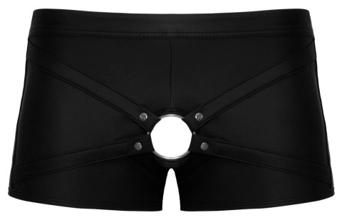 Svenjoyment - Czarne Matowe Bokserki Z Czerwonymi Paskami I Otworem Na Penisa Z Pierścieniem XL Svenjoyment Svenjoyment - Czarne Matowe Bokserki Z Czerwonymi Paskami I Otworem Na Penisa Z Pierścieniem XL Svenjoyment