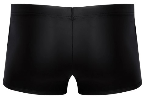 Svenjoyment - Czarne Matowe Bokserki Z Czerwonymi Paskami I Otworem Na Penisa Z Pierścieniem XL Svenjoyment Svenjoyment - Czarne Matowe Bokserki Z Czerwonymi Paskami I Otworem Na Penisa Z Pierścieniem XL Svenjoyment
