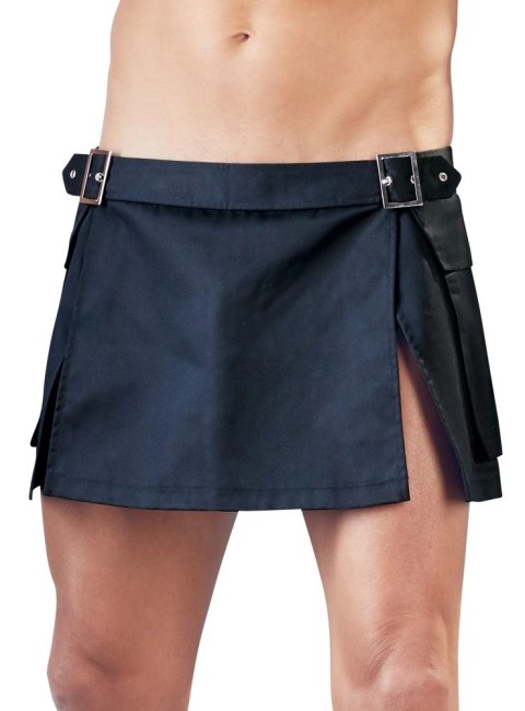 Svenjoyment - Krótka Męska Spódnica W Stylu Gladiatorskim Czarna S/M Svenjoyment Svenjoyment - Krótka Męska Spódnica W Stylu Gladiatorskim Czarna S/M Svenjoyment
