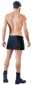 Svenjoyment - Krótka Męska Spódnica W Stylu Gladiatorskim Czarna S/M Svenjoyment
