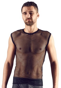 Svenjoyment - Męski Bezrękawnik Z Grubej Siateczki Czarny XL/2XL Svenjoyment