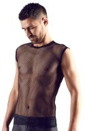 Svenjoyment - Męski Bezrękawnik Z Grubej Siateczki Czarny XL/2XL Svenjoyment