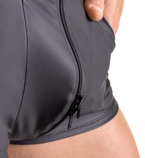 Svenjoyment - Seksowny Matowy Kombinezon Z Kieszeniami I Suwakiem Czarny XL Svenjoyment Svenjoyment - Seksowny Matowy Kombinezon Z Kieszeniami I Suwakiem Czarny XL Svenjoyment