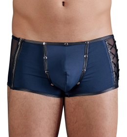 NEK - Seksowne Niebieskie Bokserki Z Mikrofibry Z Siateczką Po Bokach 2XL NEK