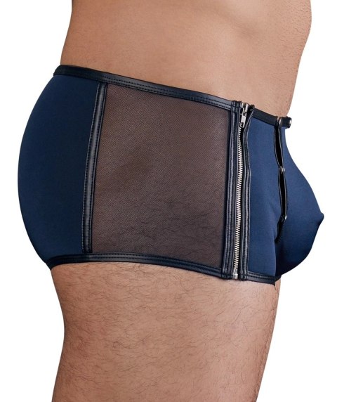NEK - Seksowne Niebieskie Bokserki Z Mikrofibry Z Siateczką Po Bokach XL NEK NEK - Seksowne Niebieskie Bokserki Z Mikrofibry Z Siateczką Po Bokach XL NEK