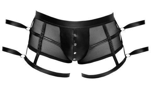 Svenjoyment Bondage - Czarne Półprzezroczyste Spodenki Z Podwójnymi Mankietami Na Ręce M Svenjoyment Bondage Svenjoyment Bondage - Czarne Półprzezroczyste Spodenki Z Podwójnymi Mankietami Na Ręce M Svenjoyment Bondage