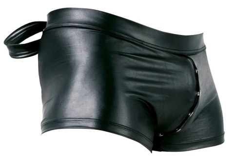 Svenjoyment Bondage - Matowe Bokserki Męskie Z Dwoma Mankietami Z Tyłu Czarne XL Svenjoyment Bondage Svenjoyment Bondage - Matowe Bokserki Męskie Z Dwoma Mankietami Z Tyłu Czarne XL Svenjoyment Bondage