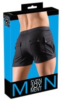 Svenjoyment - Czarne Męskie Szorty Z Dużymi Kieszeniami XL Svenjoyment