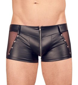 Svenjoyment - Matowe Bokserki Z Wstawkami Z Siateczki I Suwakiem Na Penisa 2XL Svenjoyment