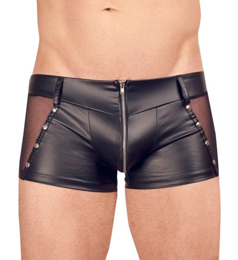 Svenjoyment - Matowe Bokserki Z Wstawkami Z Siateczki I Suwakiem Na Penisa 2XL Svenjoyment Svenjoyment - Matowe Bokserki Z Wstawkami Z Siateczki I Suwakiem Na Penisa 2XL Svenjoyment