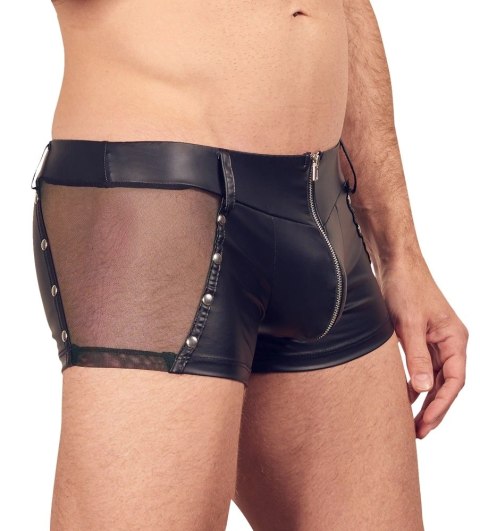 Svenjoyment - Matowe Bokserki Z Wstawkami Z Siateczki I Suwakiem Na Penisa XL Svenjoyment Svenjoyment - Matowe Bokserki Z Wstawkami Z Siateczki I Suwakiem Na Penisa XL Svenjoyment