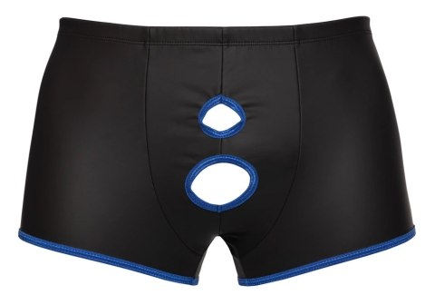 Svenjoyment - Męskie Bokserki Bez Tyłu I Otworem Na Penisa I Jądra Czarno/Niebieskie 2XL Svenjoyment Svenjoyment - Męskie Bokserki Bez Tyłu I Otworem Na Penisa I Jądra Czarno/Niebieskie 2XL Svenjoyment
