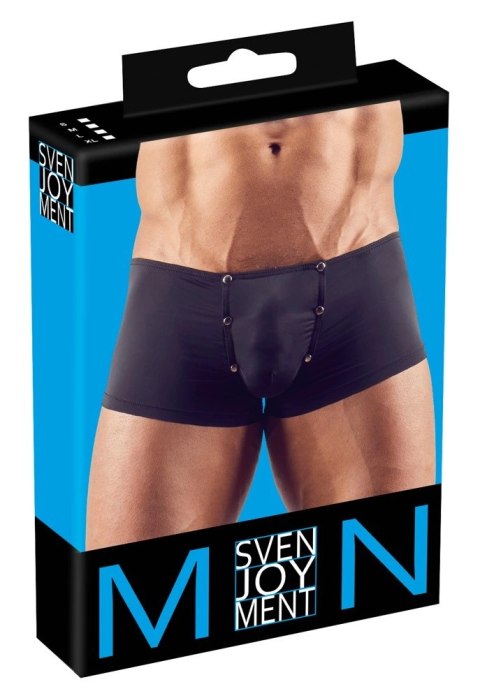 Svenjoyment - Męskie Bokserki Z Odpinaną Kieszonką Czarne XL Svenjoyment Svenjoyment - Męskie Bokserki Z Odpinaną Kieszonką Czarne XL Svenjoyment
