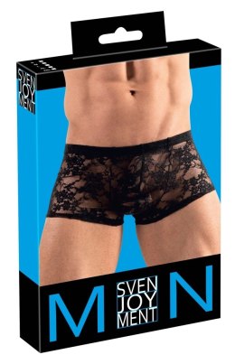 Svenjoyment - Seksowne Koronkowe Męskie Bokserki Czarne 2XL Svenjoyment