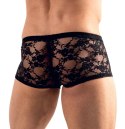 Svenjoyment - Seksowne Koronkowe Męskie Bokserki Czarne 2XL Svenjoyment
