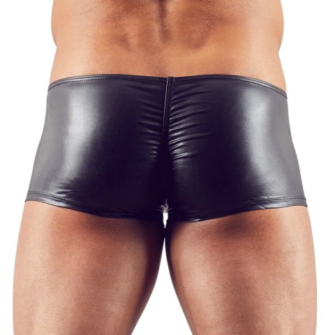 Svenjoyment - Seksowne Męskie Błyszczące Bokserki Z Suwakiem Na Penisa Czarne 2XL Svenjoyment Svenjoyment - Seksowne Męskie Błyszczące Bokserki Z Suwakiem Na Penisa Czarne 2XL Svenjoyment