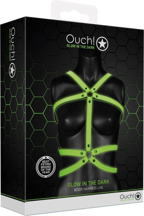 Kamizelka kuloodporna podwójna - świecąca w ciemności - L/XL Ouch! by shots Ouch! by Shots Kamizelka kuloodporna podwójna - świecąca w ciemności - L/XL Ouch! by shots Ouch! by Shots