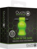 Masturbator z wibrującą główką - świecący w ciemności Ouch! by shots Ouch! by Shots