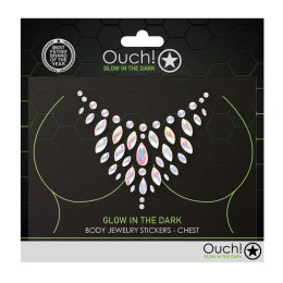 Naklejki biżuteria na ciało/ klatkę piersiową drugi wzór Ouch! by shots Ouch! by Shots