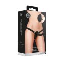 Podwójnie wibrujący pasek regulowany z dildo Ouch! by shots Ouch! by Shots