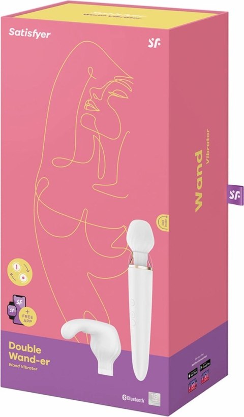 Satisfyer - Masażer double Wand Satisfyer Satisfyer - Masażer double Wand Satisfyer