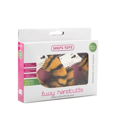 Shots Toys - Kajdanki futrzane PANTERA Shots Toys by Shots Shots Toys - Kajdanki futrzane PANTERA Shots Toys by Shots