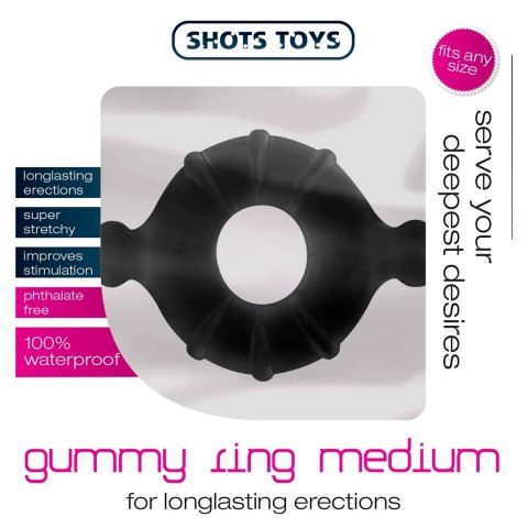 Shots Toys - Pierścień erekcyjny średni Shots Toys by Shots Shots Toys - Pierścień erekcyjny średni Shots Toys by Shots