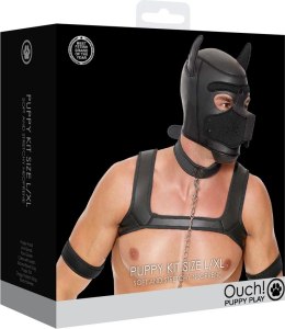 Skórzany zestaw dla mężczyzn bondage L/XL Ouch! by shots Ouch! by Shots