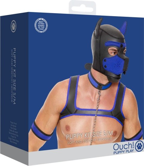 Skórzany zestaw dla mężczyzn bondage S/M Ouch! by shots Ouch! by Shots Skórzany zestaw dla mężczyzn bondage S/M Ouch! by shots Ouch! by Shots