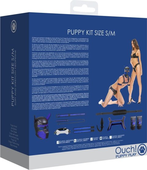 Skórzany zestaw dla mężczyzn bondage S/M Ouch! by shots Ouch! by Shots Skórzany zestaw dla mężczyzn bondage S/M Ouch! by shots Ouch! by Shots