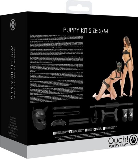 Skórzany zestaw dla mężczyzn bondage S/M Ouch! by shots Ouch! by Shots Skórzany zestaw dla mężczyzn bondage S/M Ouch! by shots Ouch! by Shots