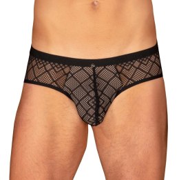 Obsessive - Seksowne Męskie Slipy Bez Tyłu Czarne L/XL Obsessive