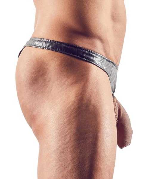 Svenjoyment - Błyszczące Męskie Stringi Z Otworem Na Penisa Czarne XL Svenjoyment Svenjoyment - Błyszczące Męskie Stringi Z Otworem Na Penisa Czarne XL Svenjoyment