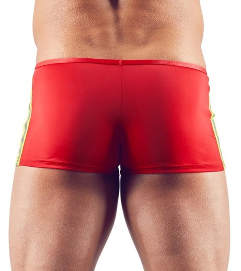Svenjoyment - Czerwone Bokserki Z Odblaskiem Suwakiem I Kieszonkami 2XL Svenjoyment Svenjoyment - Czerwone Bokserki Z Odblaskiem Suwakiem I Kieszonkami 2XL Svenjoyment