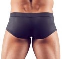 Svenjoyment - Męskie Bokserki W Stylu Pirackim Z Kieszonką I Karabińczykiem Czarne 2XL Svenjoyment