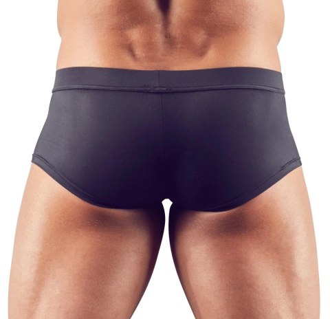 Svenjoyment - Męskie Bokserki W Stylu Pirackim Z Kieszonką I Karabińczykiem Czarne XL Svenjoyment Svenjoyment - Męskie Bokserki W Stylu Pirackim Z Kieszonką I Karabińczykiem Czarne XL Svenjoyment