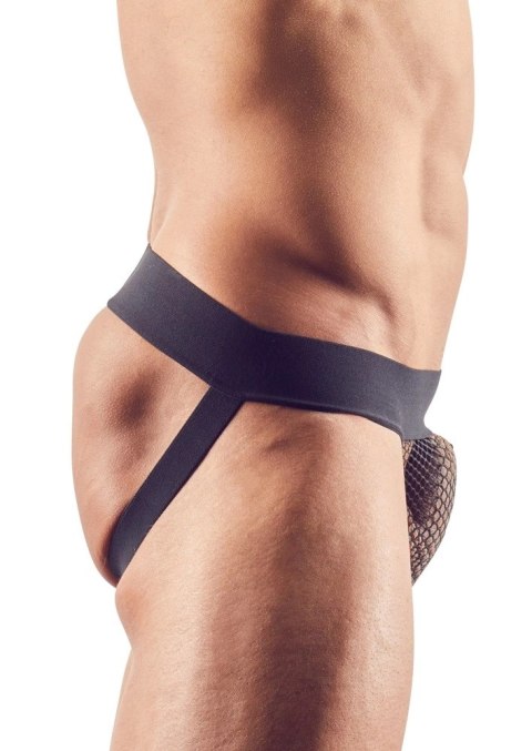 Svenjoyment - Męskie Siateczkowe Figi Bez Tyłu Czarne XL Svenjoyment Svenjoyment - Męskie Siateczkowe Figi Bez Tyłu Czarne XL Svenjoyment