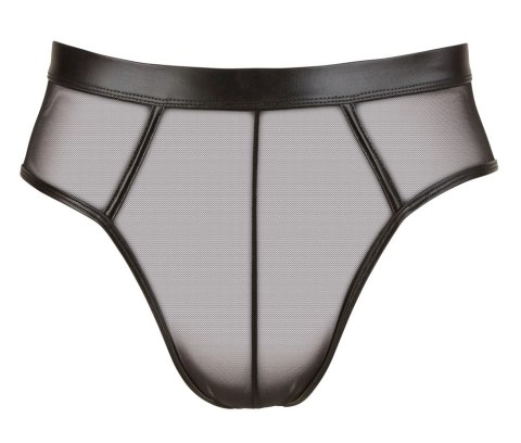 Svenjoyment - Męskie Siateczkowe Slipy Z Otwartym Tyłem Czarne 2XL Svenjoyment Svenjoyment - Męskie Siateczkowe Slipy Z Otwartym Tyłem Czarne 2XL Svenjoyment