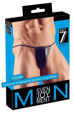 Svenjoyment - Męskie Stringi BOX 7 Par Losowych S-L Svenjoyment