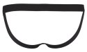 Svenjoyment - Męskie Stringi Bez Tyłu Czarne L/XL Svenjoyment