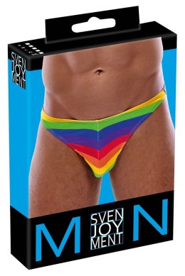 Svenjoyment - Męskie Stringi W Kolorach Tęczy 2XL Svenjoyment
