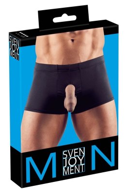Svenjoyment - Seksowne Bokserki Z Otworami Na Penisa I Jądra Czarne 2XL Svenjoyment