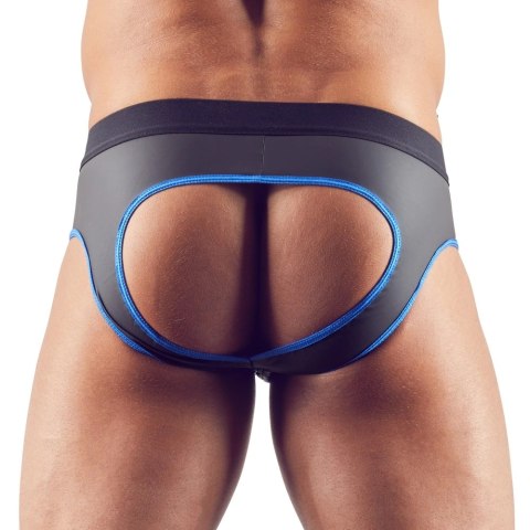 Svenjoyment - Seksowne Jockstrap Otwarte Z Tyłu I Zamkiem Na Penisa Czarno/Niebieskie M Svenjoyment Svenjoyment - Seksowne Jockstrap Otwarte Z Tyłu I Zamkiem Na Penisa Czarno/Niebieskie M Svenjoyment