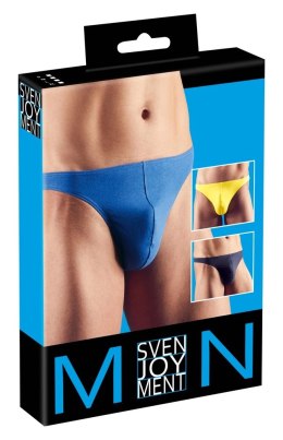 Svenjoyment - Seksowne Męskie Majteczki 3 Kolory Żółty Niebieski I Czarny M Svenjoyment