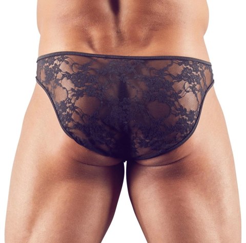 Svenjoyment - Seksowne Męskie Slipy Z Kwiatowej Koronki Czarne XL Svenjoyment Svenjoyment - Seksowne Męskie Slipy Z Kwiatowej Koronki Czarne XL Svenjoyment
