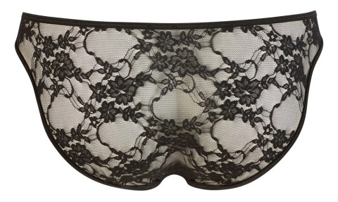 Svenjoyment - Seksowne Męskie Slipy Z Kwiatowej Koronki Czarne XL Svenjoyment Svenjoyment - Seksowne Męskie Slipy Z Kwiatowej Koronki Czarne XL Svenjoyment