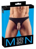 Svenjoyment - Seksowne Męskie Stringi Z Otworem Na Penisa Czarne XL Svenjoyment