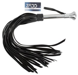 ZADO - Pejcz Z Szerokimi Skórzanymi Paskami I Stalowym Uchwytem ZADO