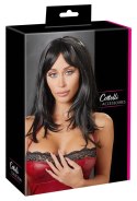 Cottelli ACCESSOIRES - Czarna Peruka Z Długimi Prostymi Włosami Cottelli ACCESSOIRES