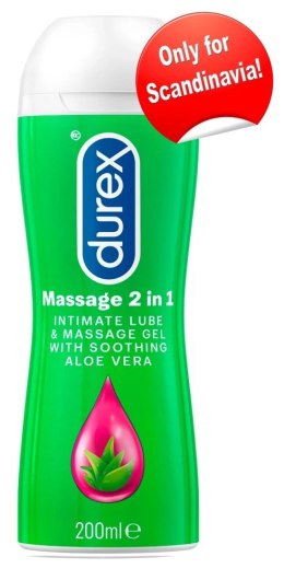 Durex Play 2in1 - Żel Aloesowy Masujący I Smarujący 200ml Durex